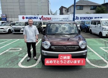 クロスビーご納車させていただきました